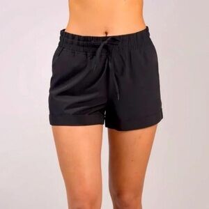 Women's Black Athletic Shorts